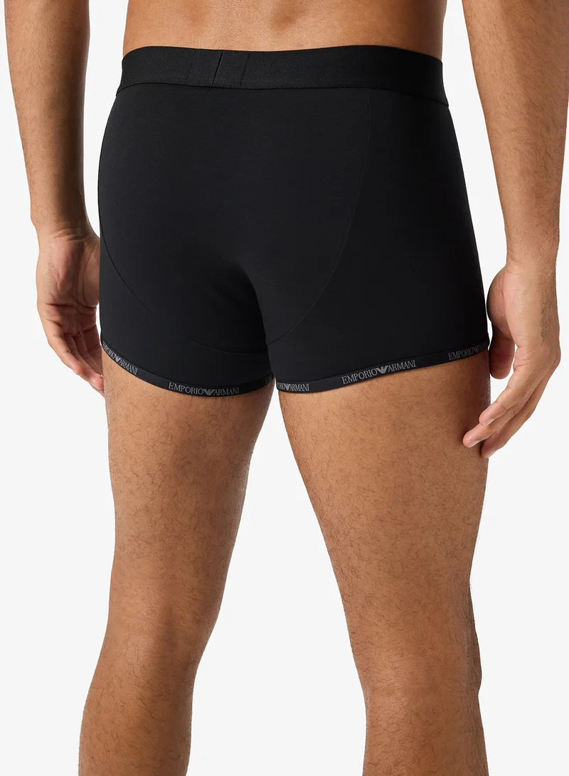 EMPORIO ARMANI  2 Pack Of Logo Boxers for Men | Best Price UAE